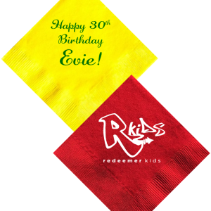 Custom Luncheon Napkins | Personalized Logo Printing