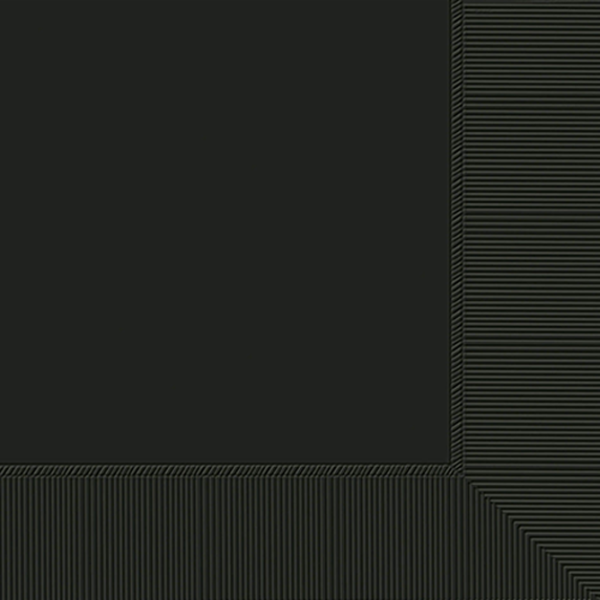 Black Custom Napkins Same Day Printing