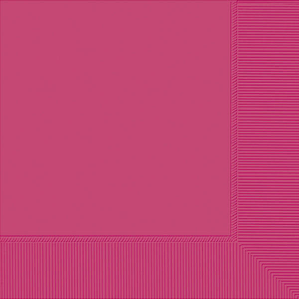 Magenta Custom Napkins Same Day Printing