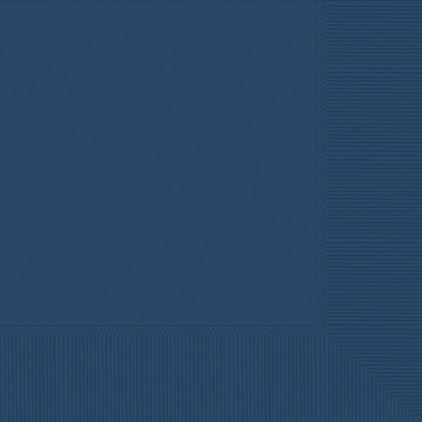 Navy Custom Napkins Same Day Printing