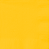 Sunshine Yellow Custom Napkins Same Day Printing