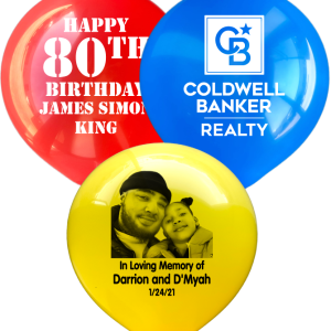 Custom 17-Inch Latex Balloons with Logo